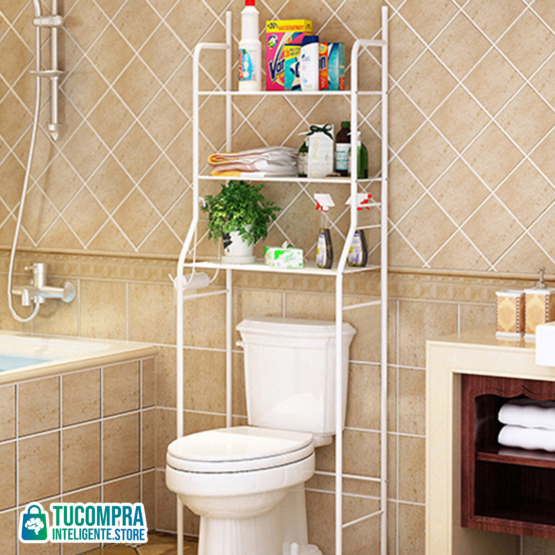 Estante Organizador Para Baño / Todo Limpio y Ordenado