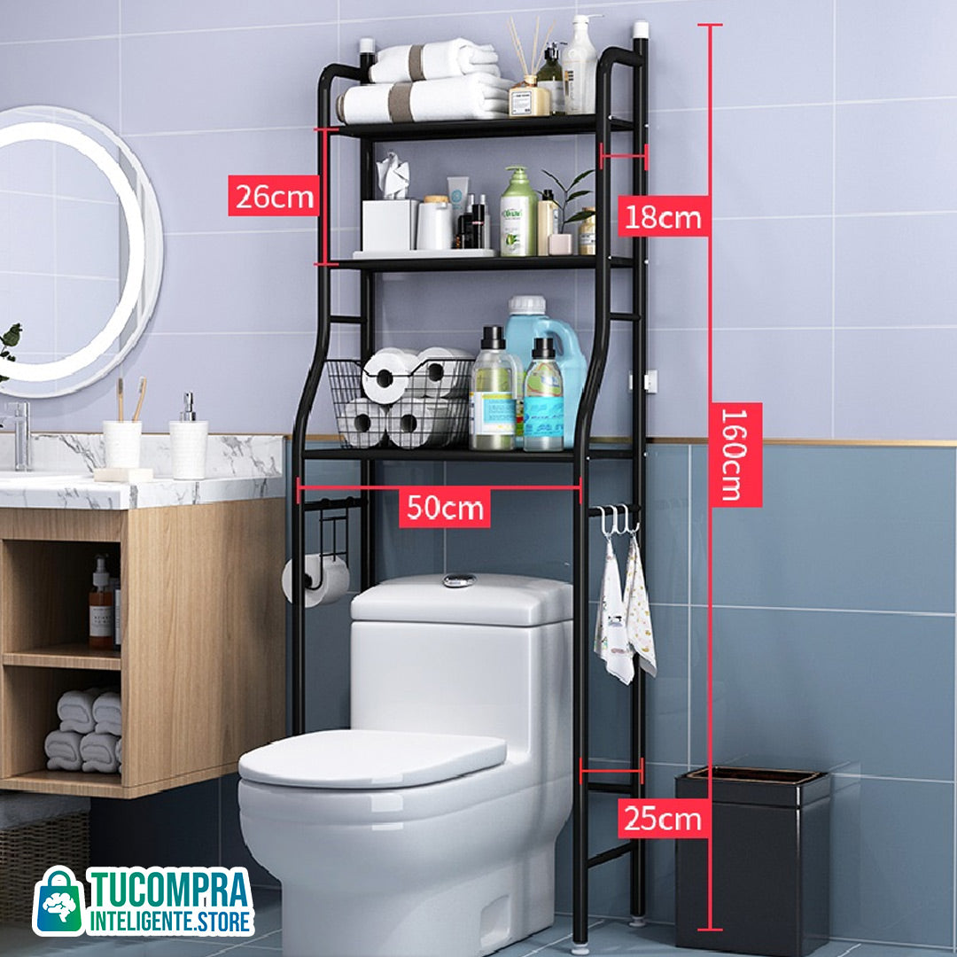 Estante Organizador Para Baño / Todo Limpio y Ordenado