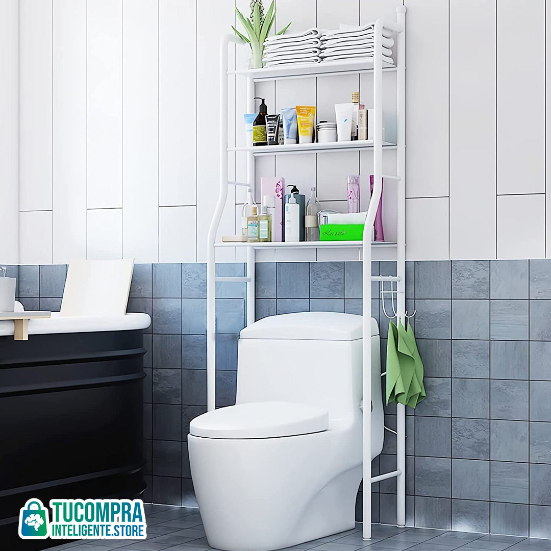Estante Organizador Para Baño / Todo Limpio y Ordenado
