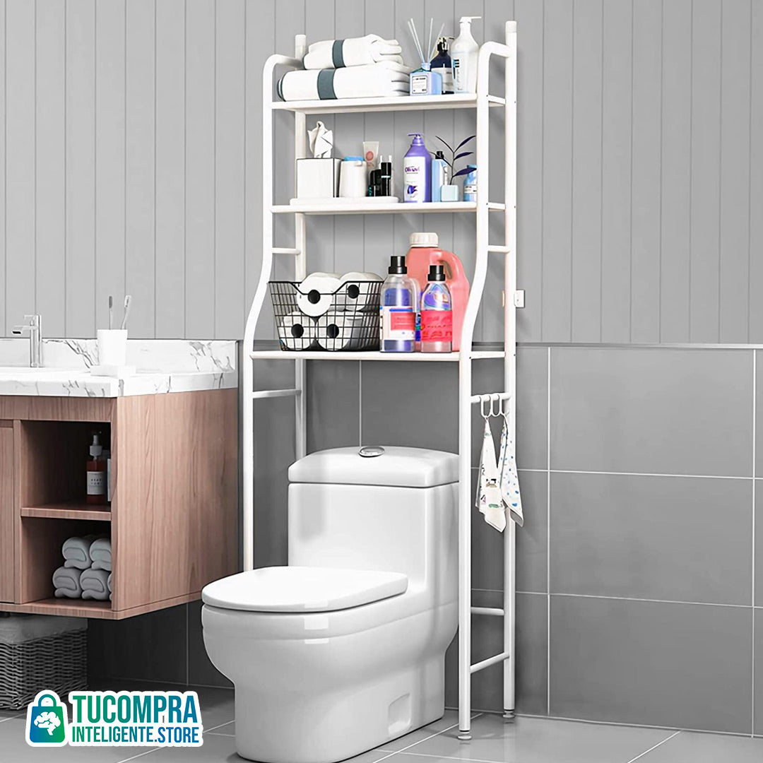 Estante Organizador Para Baño / Todo Limpio y Ordenado
