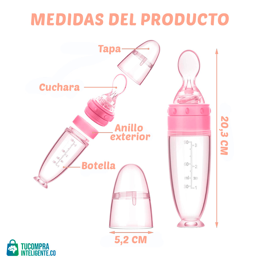 Tetero Cuchara / Alimentación Fácil y Segura